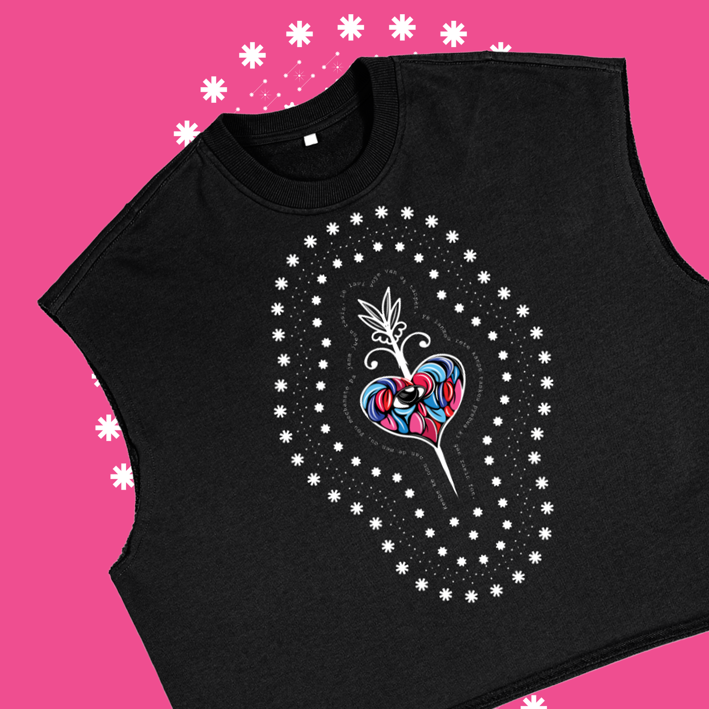 Ezili French Terry Boxy Tank Top