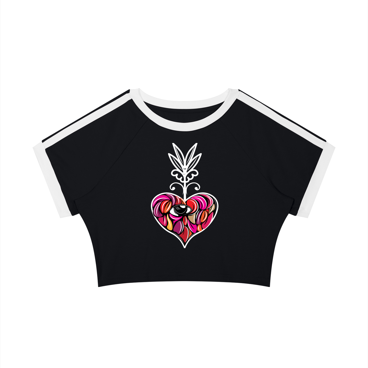 Women’s Raglan Crop T-Shirt