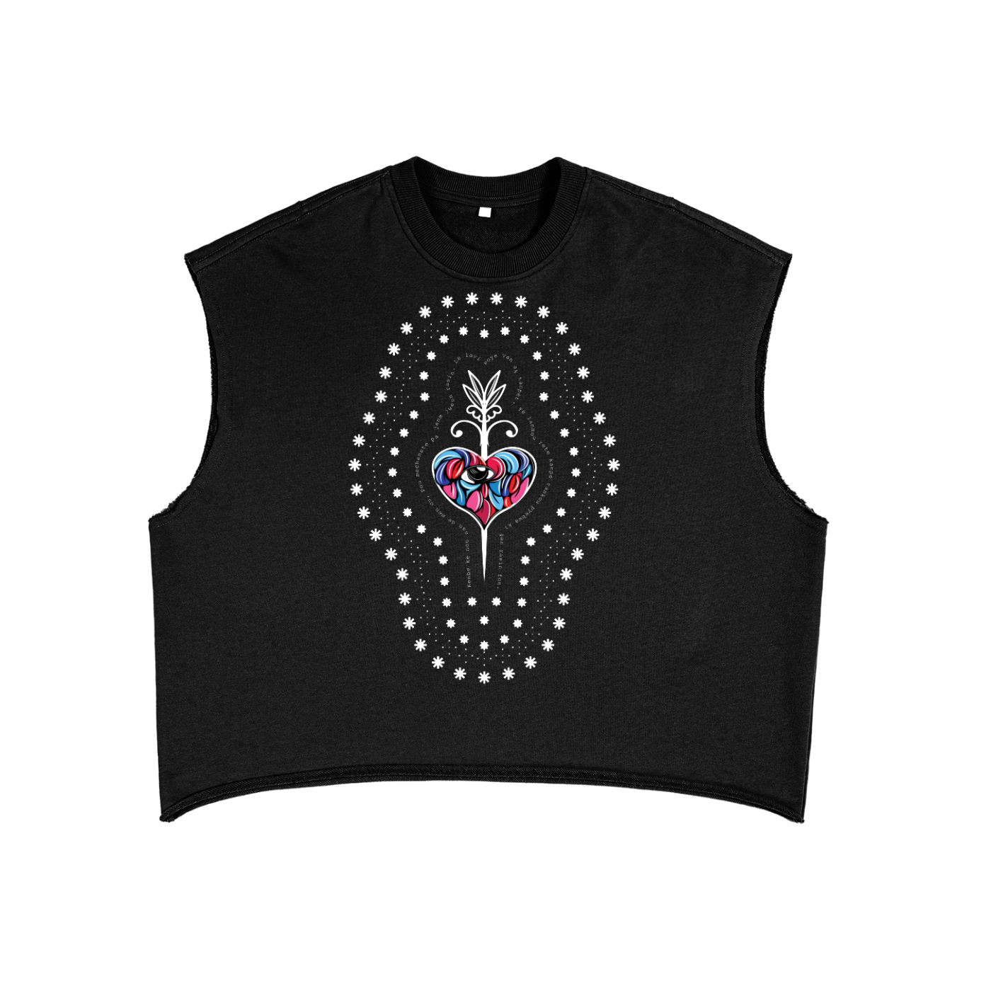 Ezili French Terry Boxy Tank Top