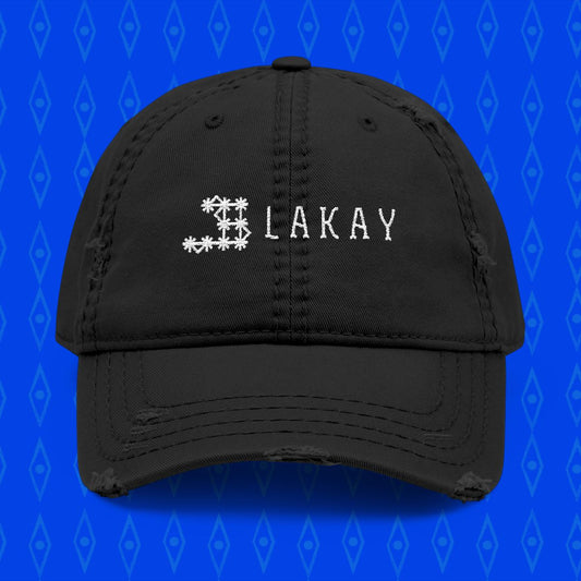 Ayiti - Haiti - Distressed Dad Hat (Embroidery)