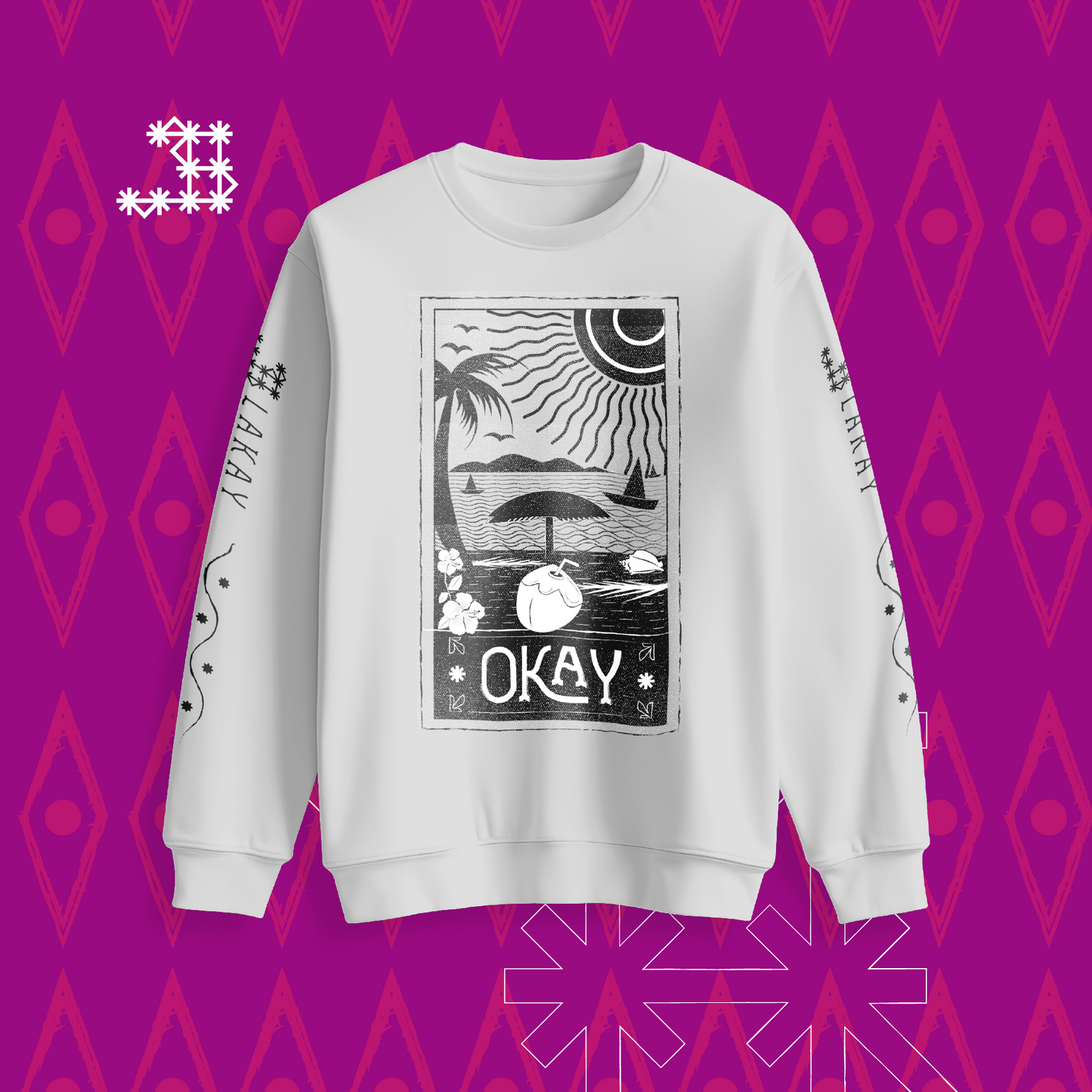 Les Cayes Unisex Heavy Blend Crewneck Sweatshirt
