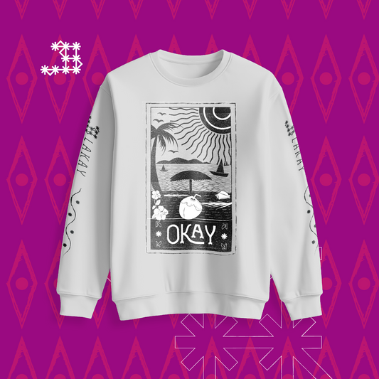 Les Cayes Unisex Heavy Blend Crewneck Sweatshirt
