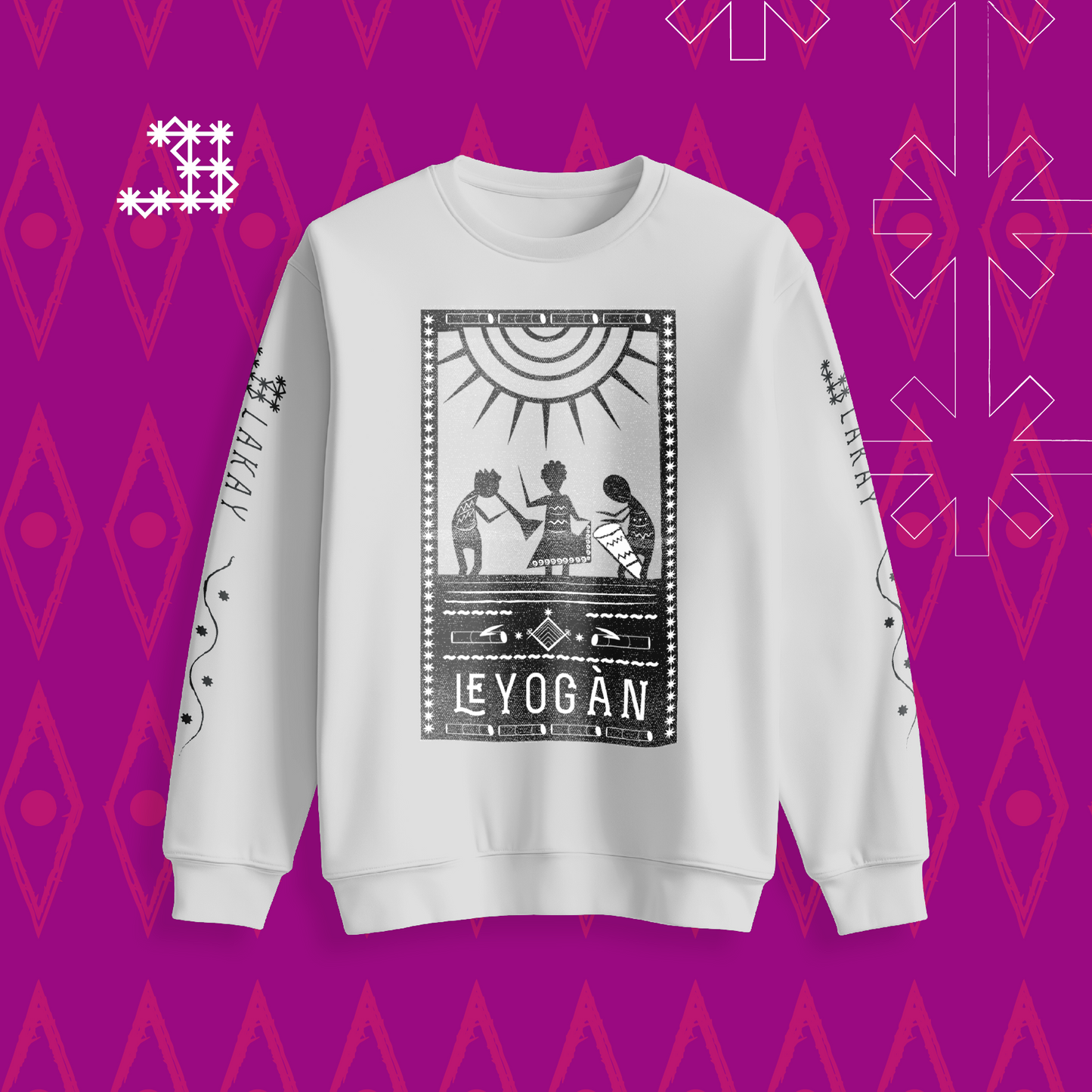 Leyogan - Leogane Unisex Heavy Blend™ Crewneck Sweatshirt