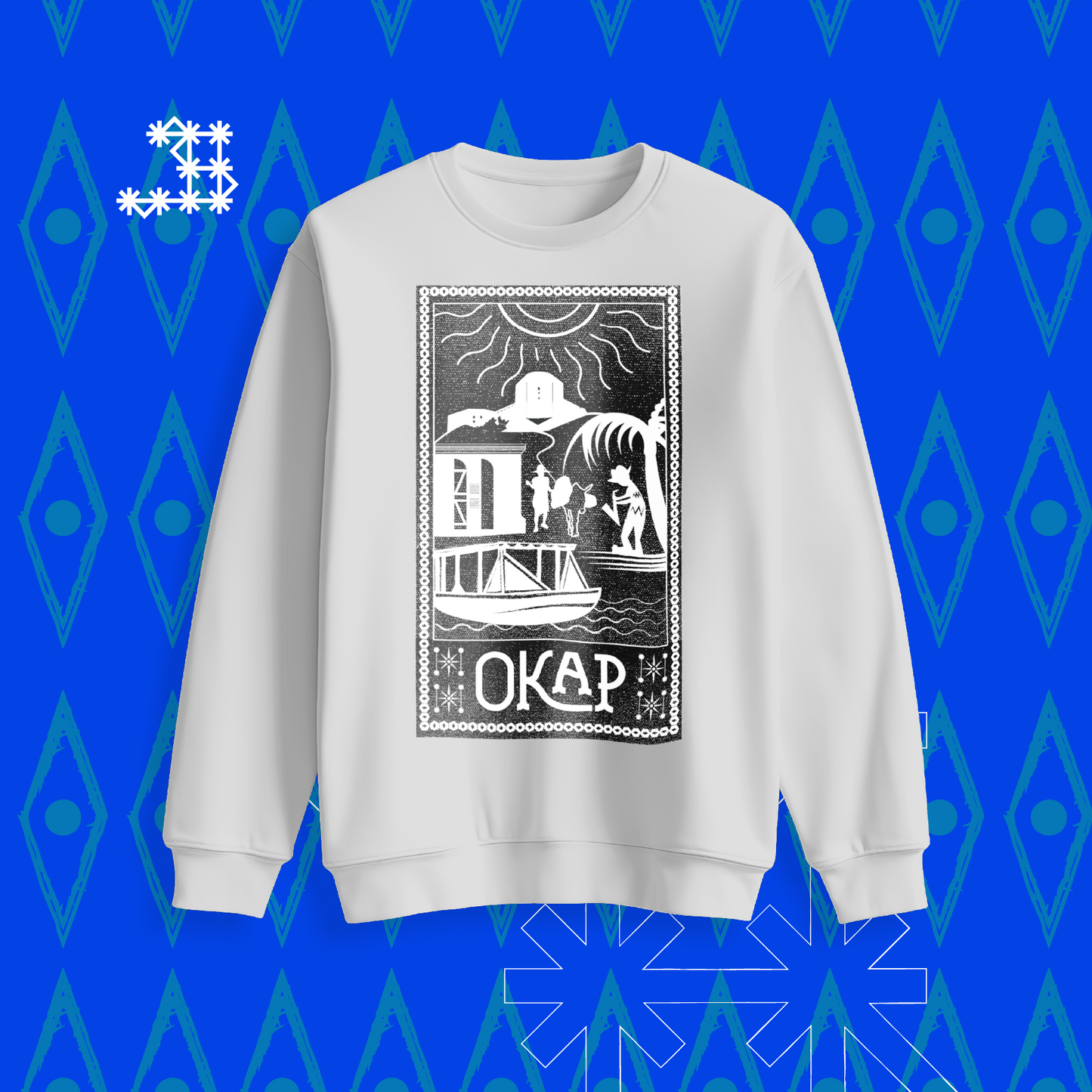 Okap - Cap Haitien Unisex Heavy Blend™ Crewneck Sweatshirt