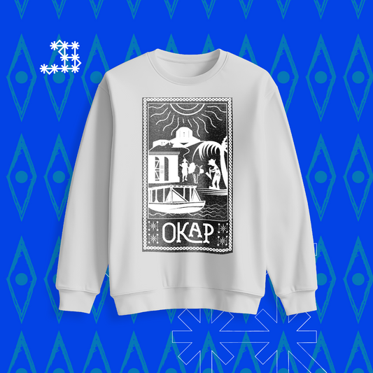 Okap - Cap Haitien Unisex Heavy Blend™ Crewneck Sweatshirt