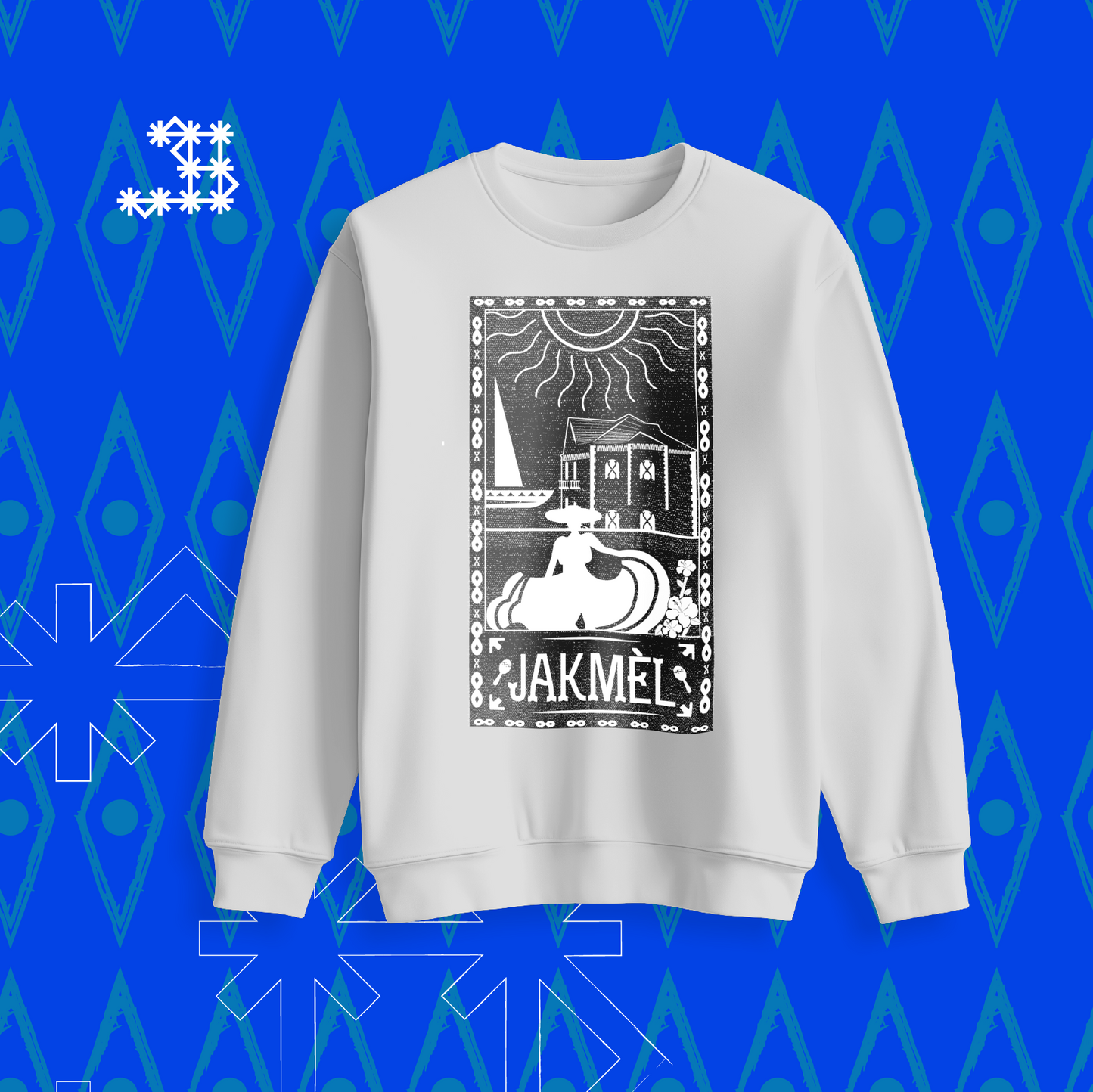 Jacmel - Jakmèl, Ayiti Unisex Heavy Blend™ Crewneck Sweatshirt