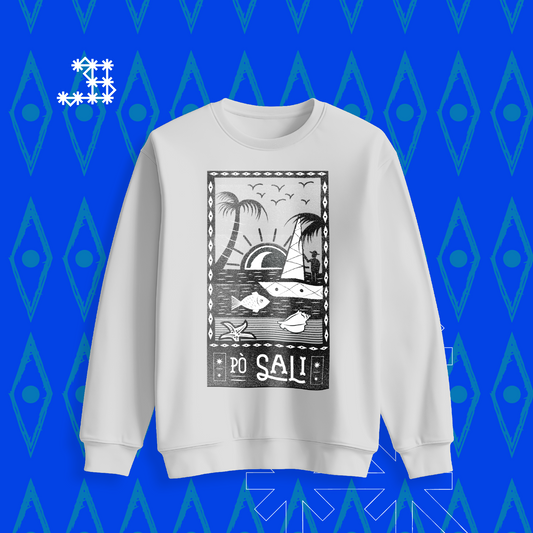 Pò Sali - Port Salut Heavy Blend™ Crewneck Sweatshirt